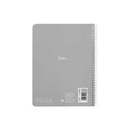 Liderpapel Cuaderno Espiral Din A5 Witty Tapa Dura 80 Hojas 90gr Rayado Montessori 5 mm Colores Surtidos