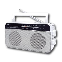 SAMI Radio AC/DC 2 Bandas con Bluetooth, USB, MicroSD, Auxiliar y Batería Recargable Precio: 22.869. SKU: B1K9LYBSMN