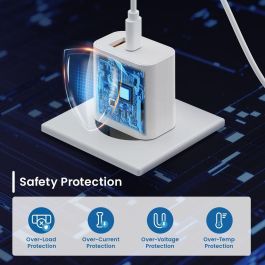 Cargador de Pared Ewent EW1318 Blanco 20 W