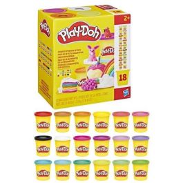 Play-Doh Pack 18 Botes de Plastilina, Varios Colores, 1.5 kg, para Niños a partir de 2 Años