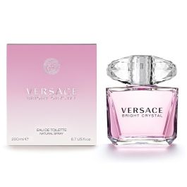 VERSACE Bright Crystal Eau de Toilette para mujer, vaporizador 200 ml Precio: 99.50000005. SKU: B12JJJPKFY