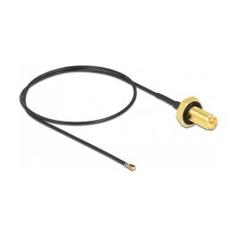 DeLOCK Cable Antena RP-SMA hembra a MHF 4L LK macho 1.37, 35 cm, 10 mm rosca, Negro, Resistente a Salpicaduras Precio: 28.49999999. SKU: B1CQ67W5PM