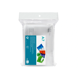 Liderpapel 44224 Carpeta Dossier Polipropileno DIN A7 Color Transparente