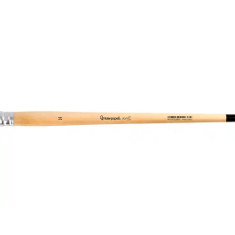 Liderpapel Pincel Nº 14 Punta Plana Cerdas para Oleo y Acrílica Certificado FSC