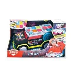 Smoby Coche Streets' n Beatz 32 cm con Luz y 22 Sonidos para Niños a partir de 3 Años