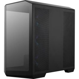 MSI 306-7G24R21-809 Caja MAG PANO M100R PZ Negra Micro Torre con ARGB, USB 3.2, USB-C y Audio. Admite placa Zero