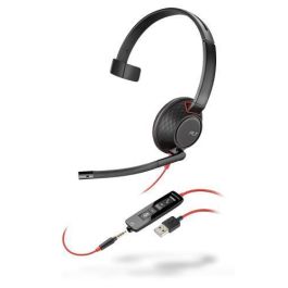 Poly WW Blackwire 5200 Series Auriculares con Conexión 3.5 mm y USB-A para Trabajo Intensivo y Comodidad Diaria Precio: 143.58999941. SKU: B15H9PYWT3