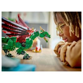 Lego Dragón Medieval 31161 Creator, Juego de Construcción, 3 Modelos en 1, Edad +9 Años