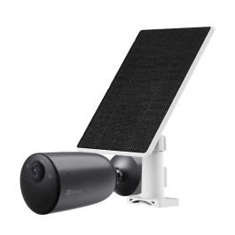 EZVIZ EB3 4G Kit Cámara de Seguridad IP Exterior 2K con Panel Solar 5W - Batería Larga Duración para Vigilancia 24/7