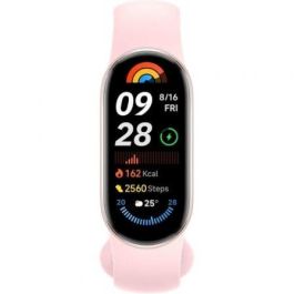 Xiaomi BHR8345GL Smart Band 9 Pulsera de Actividad con Pantalla AMOLED 1.62" 1200 nits, 21 días batería y 5 ATM - Rosa Místico Xiaomi BHR8345GL Smart Band 9 Pulsera de Actividad con Pantalla AMOLED 1.62" 1200 nits, 21 días batería y 5 ATM - Rosa Místico