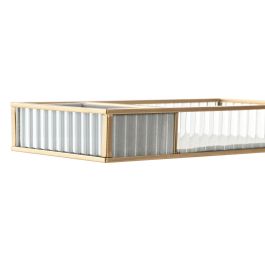 Joyero Glam DKD Home Decor Transparente Dorado 13 x 4 x 25 cm (4 Unidades) Joyero Glam DKD Home Decor Transparente Dorado 13 x 4 x 25 cm (4 Unidades)