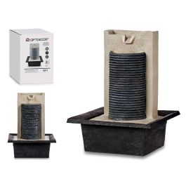 Fuente Cascada Grande con Bandeja Giftdecor 24x38x29 cm Resina y Plástico Negro Gris Precio: 28.9500002. SKU: S3608823