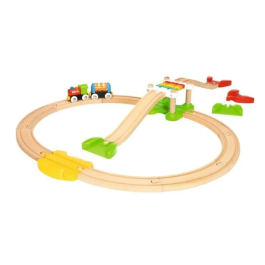Brio World 33727 Mi Primer Circuito de Descubrimiento - Tren de Imanes para Niños y Niñas a partir de 18 Meses