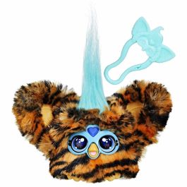 Hasbro Mini Furby Furblet Ty - Bee Juguete Electrónico con Clip de Llavero, Más de 45 Melodías K-pop y Sonidos Divertidos