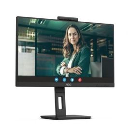 AOC 24P3CW Monitor Profesional 23.8" Full HD IPS 75Hz Webcam Windows Hello, USB-C 65W PD, Altavoces Integrados, Ergonomía Regulable Negro AOC 24P3CW Monitor Profesional 23.8" Full HD IPS 75Hz Webcam Windows Hello, USB-C 65W PD, Altavoces Integrados, Ergonomía Regulable Negro