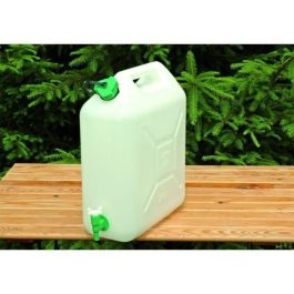 Bidón Extra Fuerte para Agua Limpia con Grifo, 5 Litros de Capacidad, Diámetro Tapón 30 mm, Medidas 100x300x220 mm Bidón Extra Fuerte para Agua Limpia con Grifo, 5 Litros de Capacidad, Diámetro Tapón 30 mm, Medidas 100x300x220 mm