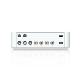 Ubiquiti PowerAmp Amplificador Audio Estéreo Clase D 260W RMS (4 Ohmios) 0.05% THD LAN Gigabit Conectores Banana para Hogar Blanco
