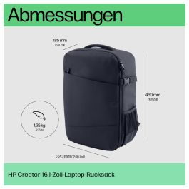 HP Mochila 6M5S3AA Creator para Portátiles hasta 16.1" Azul Marino y Amarillo Precio: 59.50000034. SKU: B1JTB9SFCR