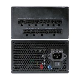 Coolbox Energy - V Fuente de Alimentación ATX 850W 80 Plus Gold Full Modular con Conector PCIe 5.0 de 16 pines, Ventilador de 120mm Silencioso