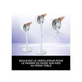 Shark FA220EU Ventilador FlexBreeze Piso/Mesa Blanco 5 velocidades 1600 m³/h 180° 36W