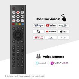 Hisense 55A6Q Televisor Smart TV 55" 4K Ultra HD con Alexa, Game Mode Plus, Dolby Vision, DTS Virtual:X, VIDAA