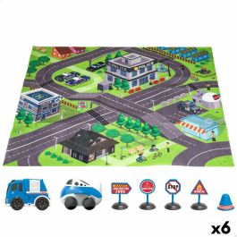 Alfombra de juego Speed & Go Accesorios Vehículos Carretera Tela Plástico (6 Unidades) Precio: 59.98999952. SKU: B17NQJ2QBQ