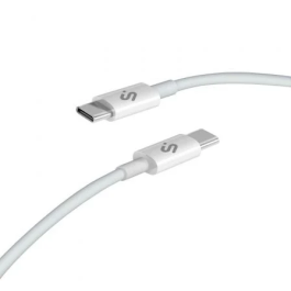Subblim Cable USB-C a USB-C Cable Plus 100W Carga Rápida y Transferencia 480Mbps 2m Blanco Precio: 9.89000034. SKU: B1BVPQNZSN