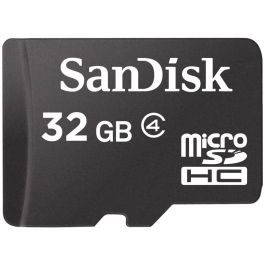 Sandisk Tarjeta Memoria Micro Secure Digital 32GB Class 4 Precio: 13.50000025. SKU: B1AYW3MK3S