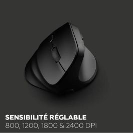 Mobility Lab C30W Conjunto de Teclado y Ratón Inalámbricos Ergonómicos Negro para Escritorio y Oficina