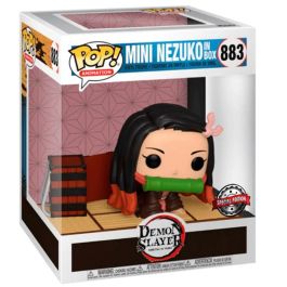 Funko POP Deluxe Demon Slayer Kimetsu no Yaiba Mini Nezuko Figura Exclusiva de Vinilo