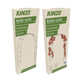 Kinzo Arco Metálico para Rosales 240 x 140 cm Kinzo Arco Metálico para Rosales 240 x 140 cm