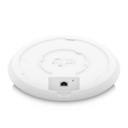 Ubiquiti U6-LR Punto de Acceso WiFi 6 de Alto Rendimiento, 3.0 Gbps, Dual Banda 2.4/5 GHz, MU-MIMO, PoE, IP54 Blanco