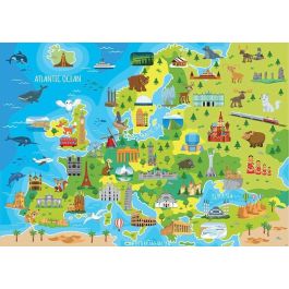 Puzzle 150 piezas mapa europa Puzzle 150 piezas mapa europa