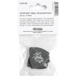Dunlop Púas Gator Grip Triángulo 0,88 Mm (Pack De 6)