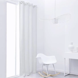 Today Cortina Opaca Lisa Essential - Tiza - 140 x 240 cm con Ojales Precio: 28.49999999. SKU: S7165647