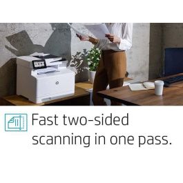 HP Impresora Color LaserJet Pro MFP M479, 600 x 600dpi, 27ppm, A4, 1200MHz, 512MB, WiFi, Bluetooth, CGD, 4.3″