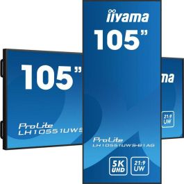 iiyama Pantalla LFD Profesional 105 pulgadas 5120x2160, 500 nits, para uso 24/7 y Modo Retrato Precio: 6438.4999998. SKU: B1DX7QFEVL