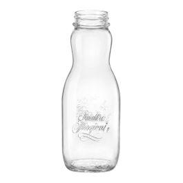 Bormioli Rocco Botella Vidrio Quattro Stagioni 1 L (6 Unidades) Capacidad 1 Litro Material Vidrio Fabricado en Italia