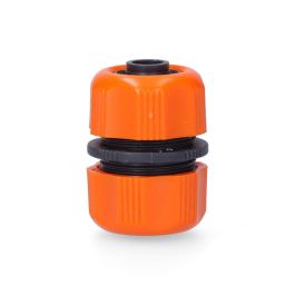 Edm Reparador para Manguera 1/2" - 5/8" Dos Tomas de Polipropileno Gris/Naranja Precio: 2.50000036. SKU: S7916497