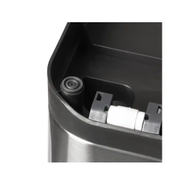 Maul Papelera Metálica Cycle Acero Inoxidable con Pedal 40 Litros Doble Compartimento