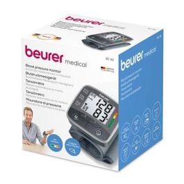Beurer BC-32 Tensiómetro de Muñeca con Pantalla LCD, Memoria para 2 Usuarios y Alerta de Ritmo Cardíaco Beurer BC-32 Tensiómetro de Muñeca con Pantalla LCD, Memoria para 2 Usuarios y Alerta de Ritmo Cardíaco
