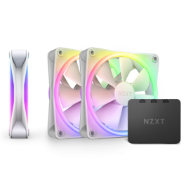 NZXT F120 RGB DUO Triple Pack Ventilador 12 cm Blanco 3 piezas con Controlador RGB RF-D12TF-W1 Precio: 98.59000019. SKU: B1A9H568K9