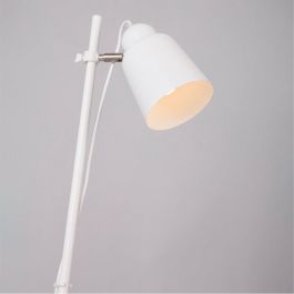 Saga SKD-F1008 Lámpara de Pie de Metal Minimalista, Moderna con Casquillo E27. Iluminación Decorativa para Salón, Dormitorio.