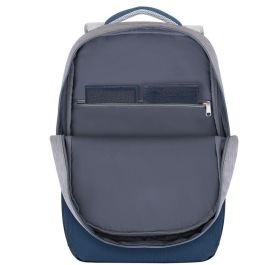 RIVACASE 7567 Mochila Riva Prater para portátil 17.3" gris/azul oscuro