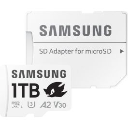 Samsung MB-MD1T0S Tarjeta MicroSDXC de 1 TB con Velocidades de Lectura de 180 MB/s y Escritura de 130 MB/s, UHS-I Clase 10 V30 A2