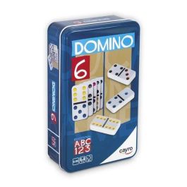 Domino doble 6 colores tamaño pieza 5.1x2.5x0.8 cm Precio: 7.92792. SKU: B17ZP58Z5L