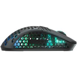 Cherry XTRFY MSM M4 RGB Ratón Óptico Inalámbrico RF + USB Type-C 19000 DPI Negro