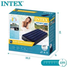 Intex Colchón Hinchable Flocado Dura-Beam Standard Classic Downy Individual 76x191x25 cm Intex Colchón Hinchable Flocado Dura-Beam Standard Classic Downy Individual 76x191x25 cm