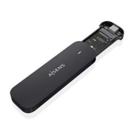 AISENS - CAJA EXTERNA M.2 (NGFF) ASM2-024B NVMe A USB3.2 GEN2, NEGRA