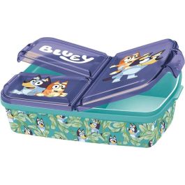 Sandwichera bluey con multiples compartimentos 18x13.50x6 cm Sandwichera bluey con multiples compartimentos 18x13.50x6 cm